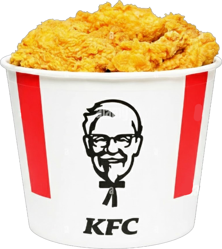 KFC bucket decoration